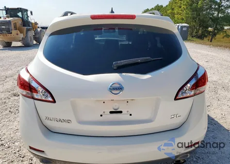 2012 Nissan Murano S z USA, uszkodzony, nr VIN JN8AZ1MU8CW119479